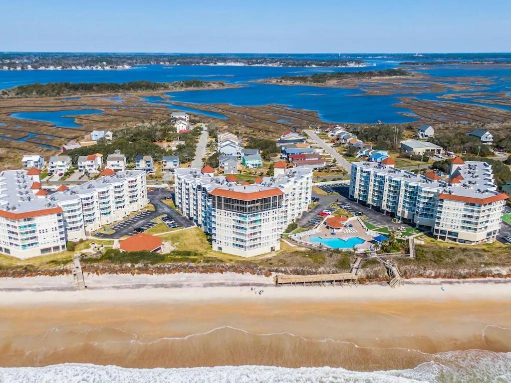 Ocean View, 2Br, 2Ba Condo, St Regis 3213, Topsail, Nc North Topsail Beach Buitenkant foto
